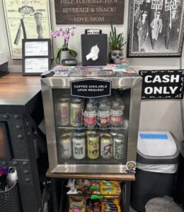 take-pride-barbershop-front-desk-snacks-portland
